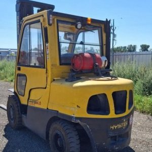 foto wózek LPG laduje 4t/4.2m przesunięcie boczne Hyster H4