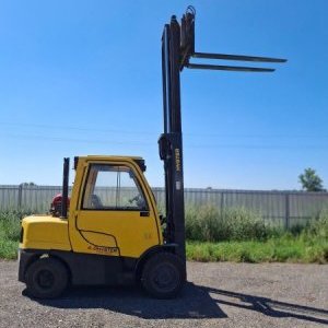 foto wózek LPG laduje 4t/4.2m przesunięcie boczne Hyster H4